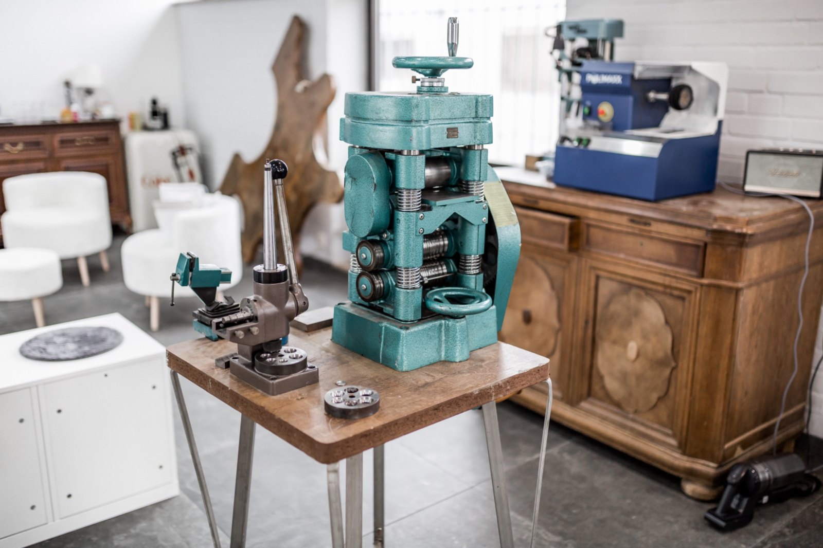 Einblick ins Atelier – Werkzeuge und Maschinen
